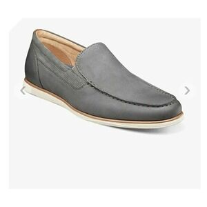 Florsheim Atlantic Venetin Gray 13316 Size 10.5 Men's